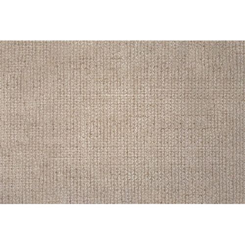 Lit 90x190cm Avec Tête De Lit Capitonnée Tissu Et Sommier Tapissier Beige Brun