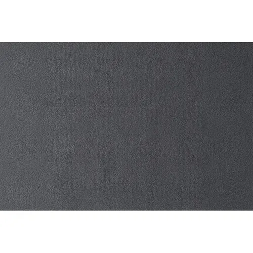 Lit 180x200cm Avec Tête De Lit Capitonnée Velours Et Double Sommier Tapissier Gris Anthracite Hauteu