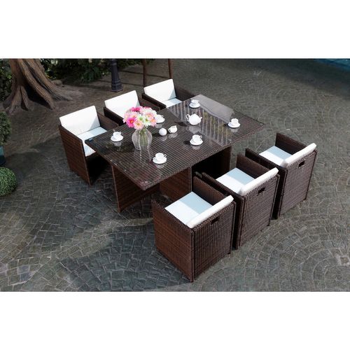 Miami 6 Marron/blanc + Housse De Protection