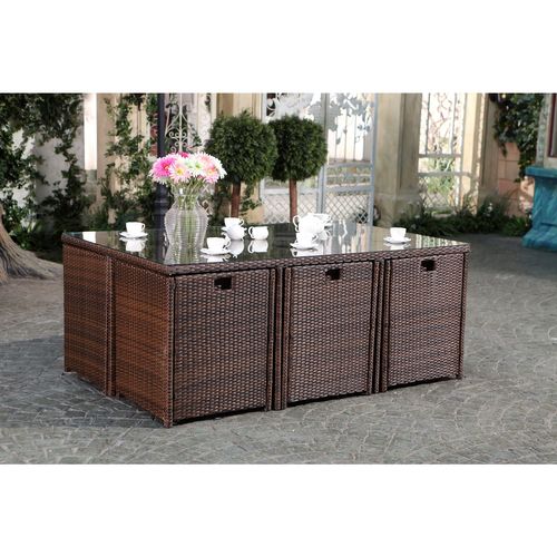 Miami 6 Marron/blanc + Housse De Protection