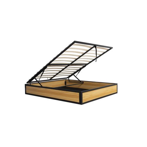 Jersey - Lit Coffre Industriel 160 X 200 Cm