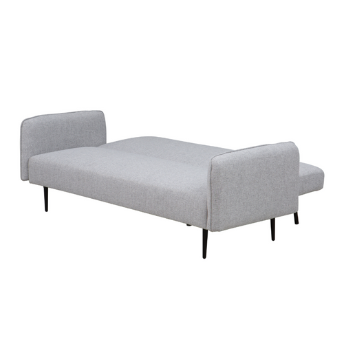 Berne - Canapé Convertible 3 Places En Tissu Gris