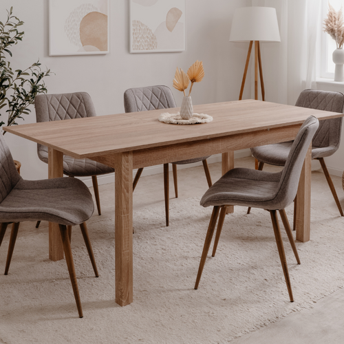 Brooks - Table De Repas Extensible 6 Personnes