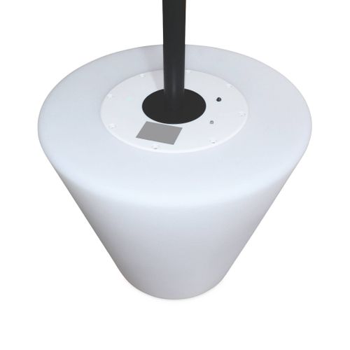 Lampadaire Extérieur 150 Cm Lampada XL LED Hybride . Lampe Multicolore Sur Pied. Luminaire Design À