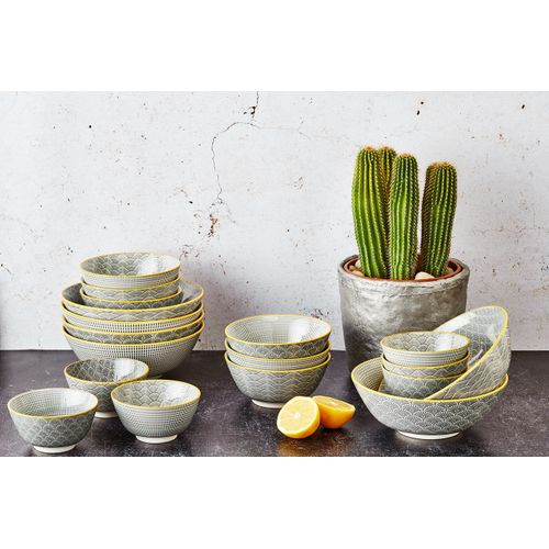MALACASA Série Elvira, 24 Pcs Service de Table Porcelaine Marbre, 12 MALACASA Série Elvira, 24 Pcs Service de Table Porcelaine Marbre, 12