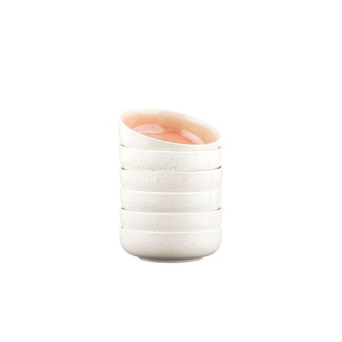 Bol Oxygen D.13cm - 6 Pièces - Rose Poudre
