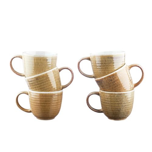 Mug Cosmos 40cl - 6 Pièces - Crème