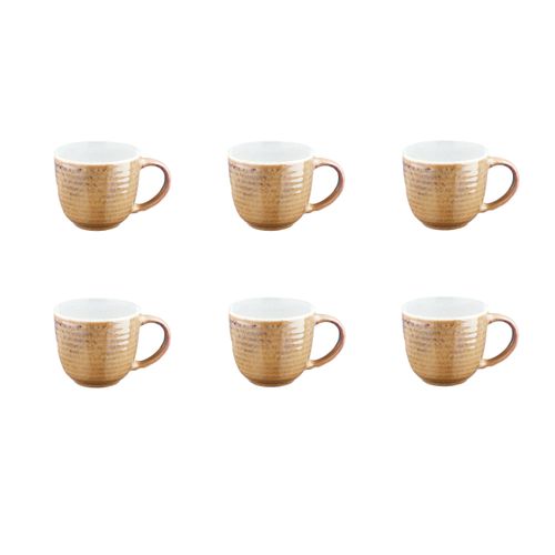 Mug Cosmos 40cl - 6 Pièces - Crème