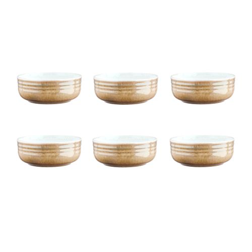 Bol Cosmos D.15,5cm - 6 Pièces - Crème