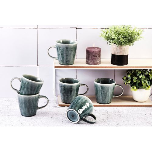 Mug Moon 40cl - 6 Pièces - Pétrole