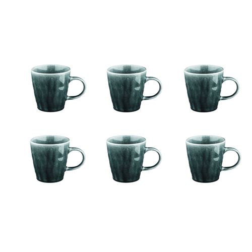 Mug Moon 40cl - 6 Pièces - Pétrole