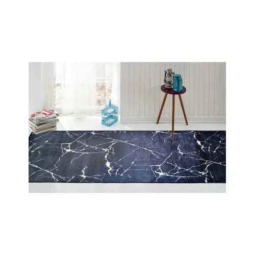 Tapis De Salon Marbre Noir - 120x180cm
