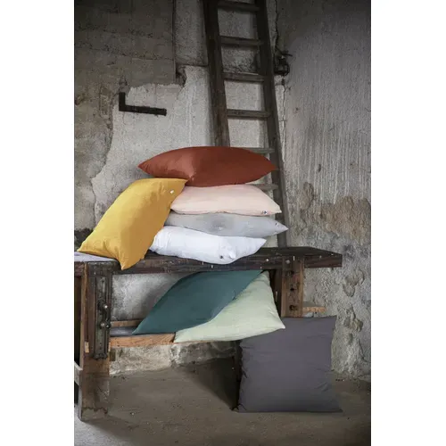 Taie D’oreiller 60 X 60 Cm – Double Gaze De Coton – Gaïa Nuage