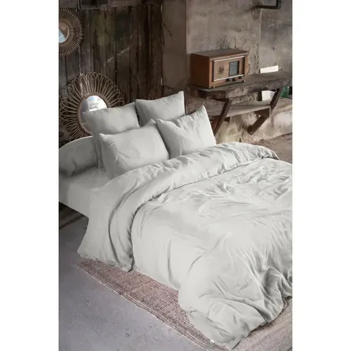 Taie D’oreiller 60 X 60 Cm – Double Gaze De Coton – Gaïa Nuage