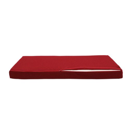 Coussins Pour Salon De Jardin Déhoussable 120x60cm - Bordeaux Chiné