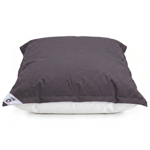 Housse Pour Pouf Géant XXL 180x140cm Flottant Pour Piscine - Gris Carbone