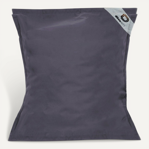 Housse Pour Pouf Géant XXL 180x140cm Flottant Pour Piscine - Gris Carbone
