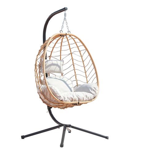 Lima - Fauteuil Suspendu Résine et Acier