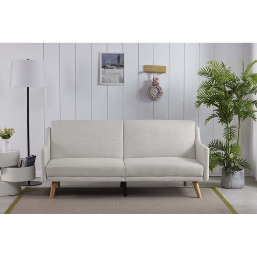 Ester - Canapé Convertible Scandinave Gris Clair