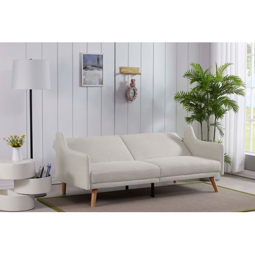 Ester - Canapé Convertible Scandinave Gris Clair