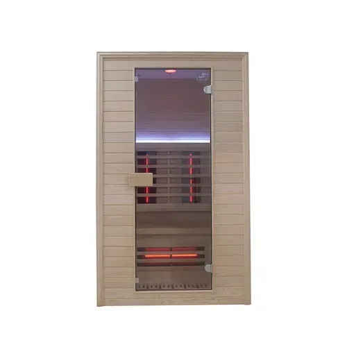 Sauna infrarouge Boreal® Diffusion 120 à Spectre Complet - 120 X 100