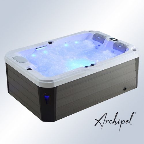 Spa 2 Places Allongées Archipel® Gt2 Pro Max Blanc Marbre - Spa Thérapeutique Balboa 210x148