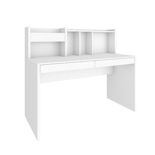 Bureau Avec Sur-meuble Tacco Blanc