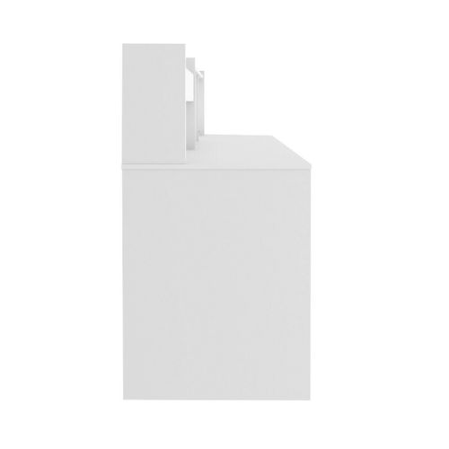 Bureau Avec Sur-meuble Tacco Blanc