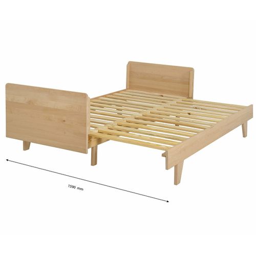 Lit Gigogne Nando   Bois 80x200 Cm