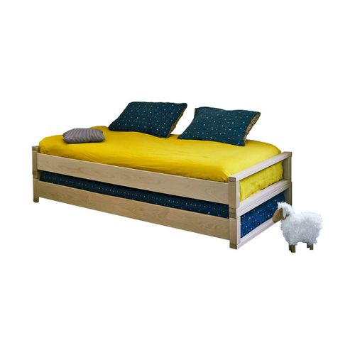 Lit Empilable Poka Bois 90x200cm