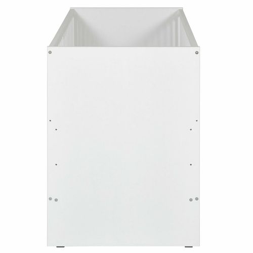 Lit Bébé à Barreaux Pixi   Blanc 60x120 Cm