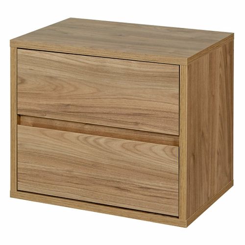 Chevet Avec 2 Tiroirs Kima   Noyer