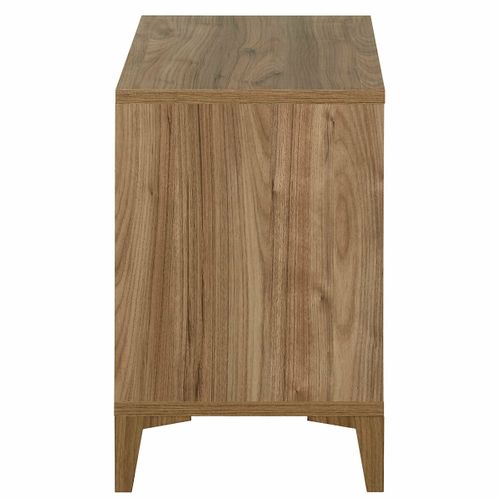Chevet Avec 2 Tiroirs Kima   Noyer