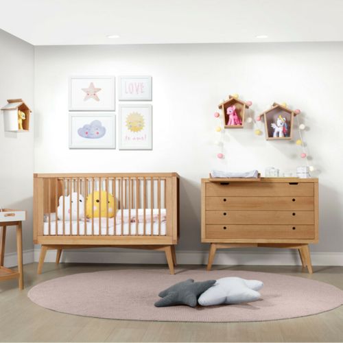Mini Chambre Bébé Marley Bois 70x140 Cm