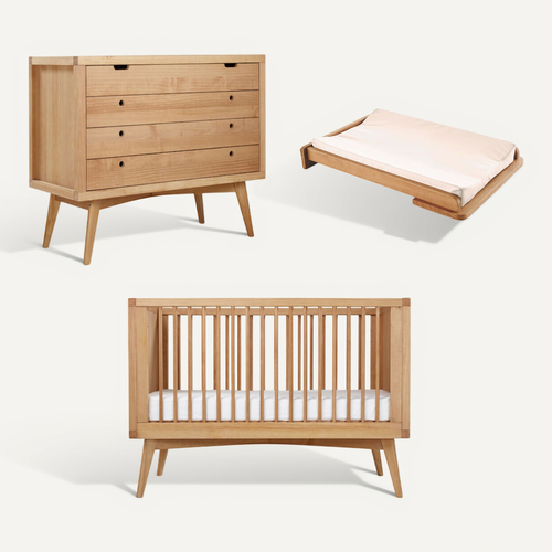 Mini Chambre Bébé Marley Bois 70x140 Cm
