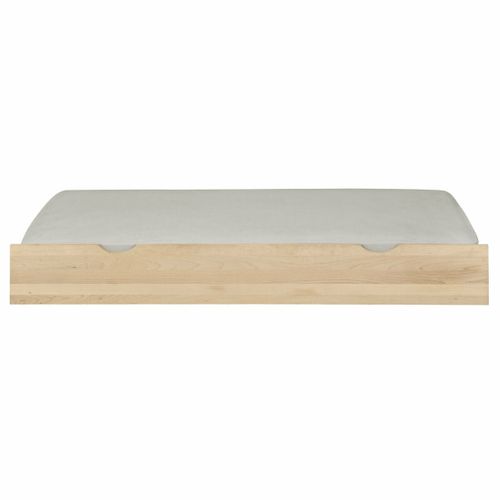 Sommier Gigogne Avec Façade 2 Mains Makuria   Hêtre 70x190 Cm