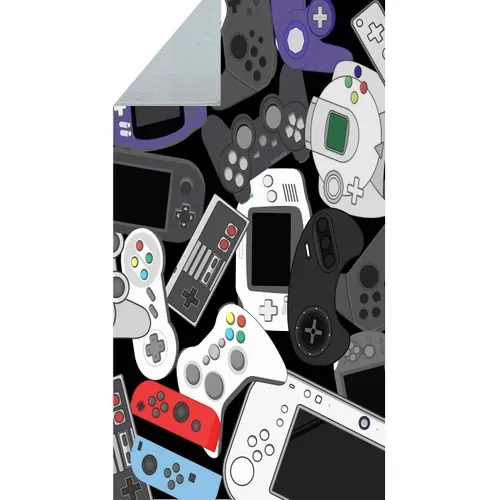 Tapis Enfant Gamer Noir - 120x180cm