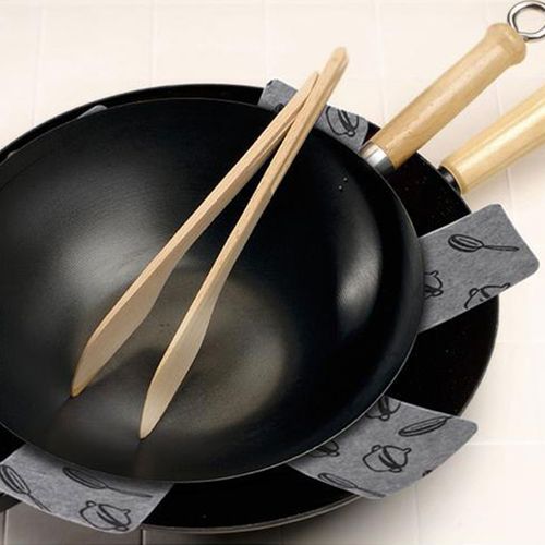 Protections Poêles Et Casseroles En Feutrine Anti-rayures - Pack De 6