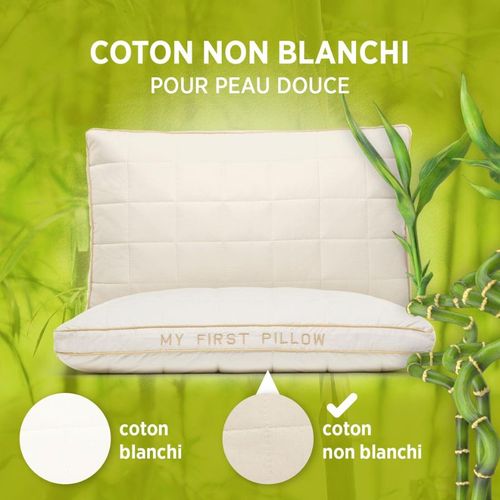 Oreiller Pour Enfants En Fibres De Bambou 100% Naturel