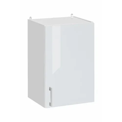 Meuble Haut De Cuisine Eco Blanc Brillant 1 Porte L 40 Cm