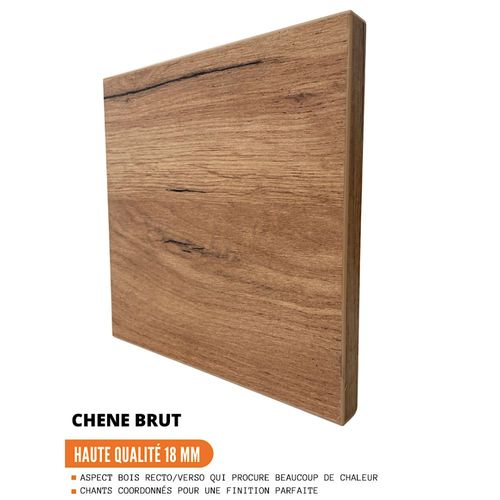 Colonne De Cuisine étagère Ouverte Bellissi Chene L 20 Cm