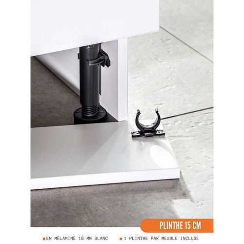 Range Bouteille Bellissi Blanc L 15 Cm