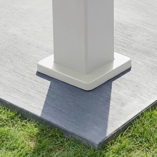 Pergola Bioclimatique Blanc – Triomphe – 3x4m. Aluminium. à Lames Orientables