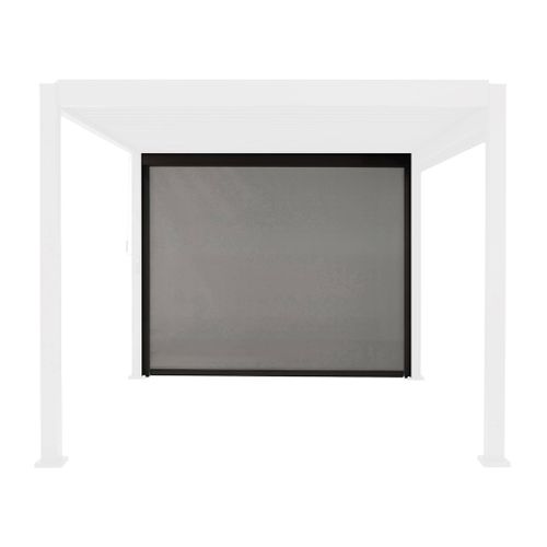 Store Gris Pour Pergola Bioclimatique – Triomphe – 3m. Aluminium Et Textilène