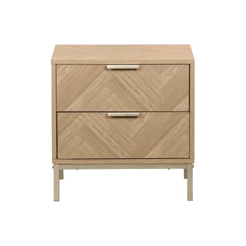 Table De Chevet. Budapest. Deux Tiroirs. L 45 X L 40 X H 45cm