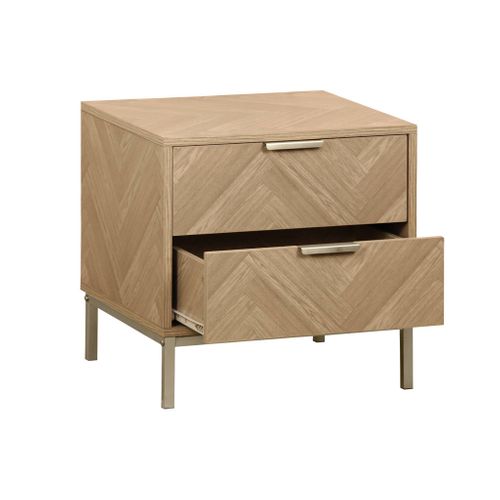 Table De Chevet. Budapest. Deux Tiroirs. L 45 X L 40 X H 45cm