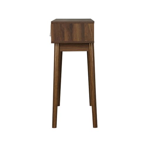 Console Décor Bois De Noyer. 2 Tiroirs - Linear