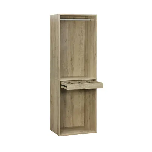 Module Dressing Avec Penderie Et Porte-pantalons. Naturel. Panneaux Stratifiés