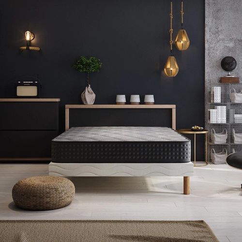 Cosmos - Ensemble Matelas mousse et sommier 140x190 Hauteur 26cm