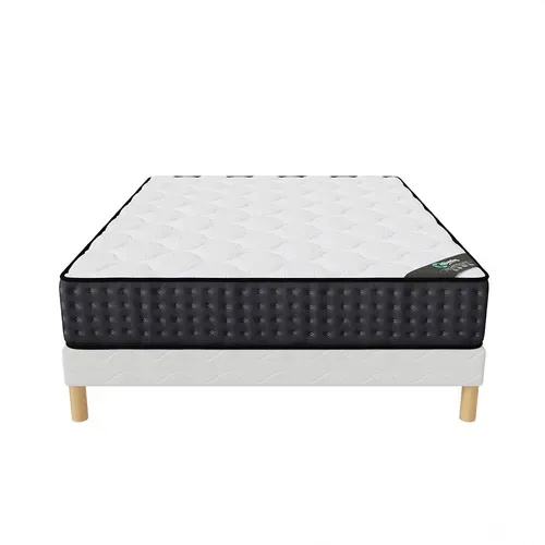 Cosmos - Ensemble Matelas mousse et sommier 160x200 Hauteur 26cm